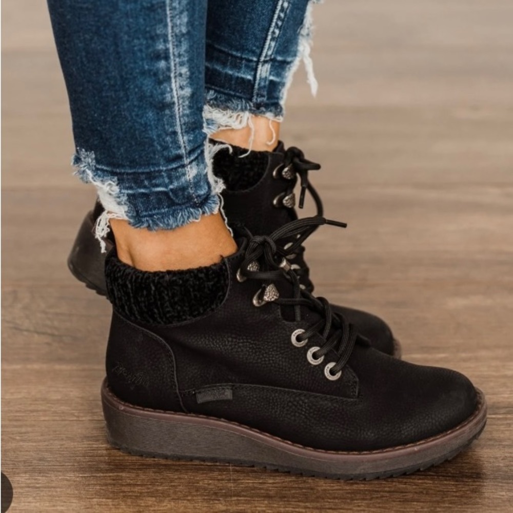 Blowfish Black Comet4Earth Ankle Boots